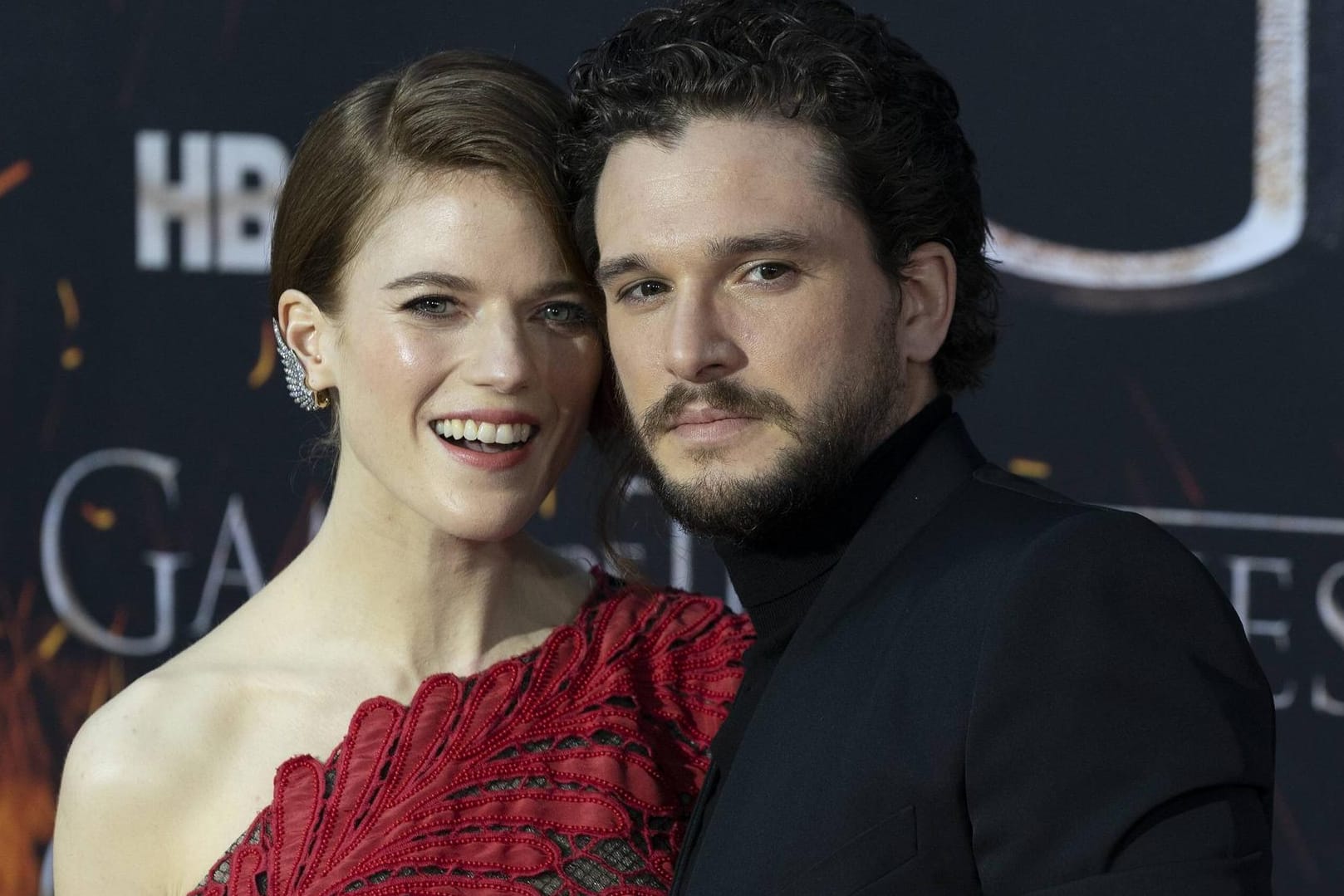 Rose Leslie und Kit Harington: Die Schauspieler lernten sich bei der Fantasyserie "Game of Thrones" kennen – und wurden ein Paar im echten Leben.