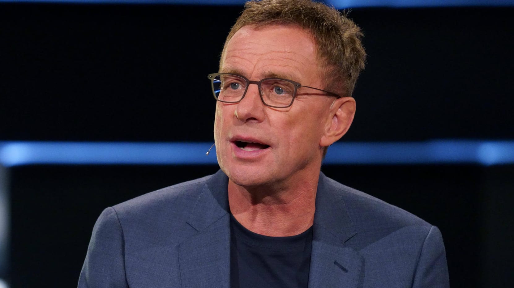Ralf Rangnick: Der 62-Jährige dementierte ein Interesse am Job auf Schalke zumindest nicht. Ralf Rangnick: Der 62-Jährige dementierte ein Interesse am Job auf Schalke zumindest nicht.