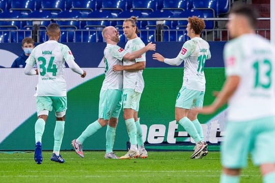 Der Bremer Niclas Füllkrug traf auf Schalke dreifach.