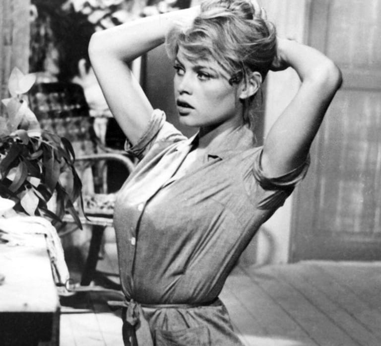 Mit dem Film "Und immer lockt das Weib" machte Brigitte Bardot in den Fünzigerjahren auf sich aufmerksam.