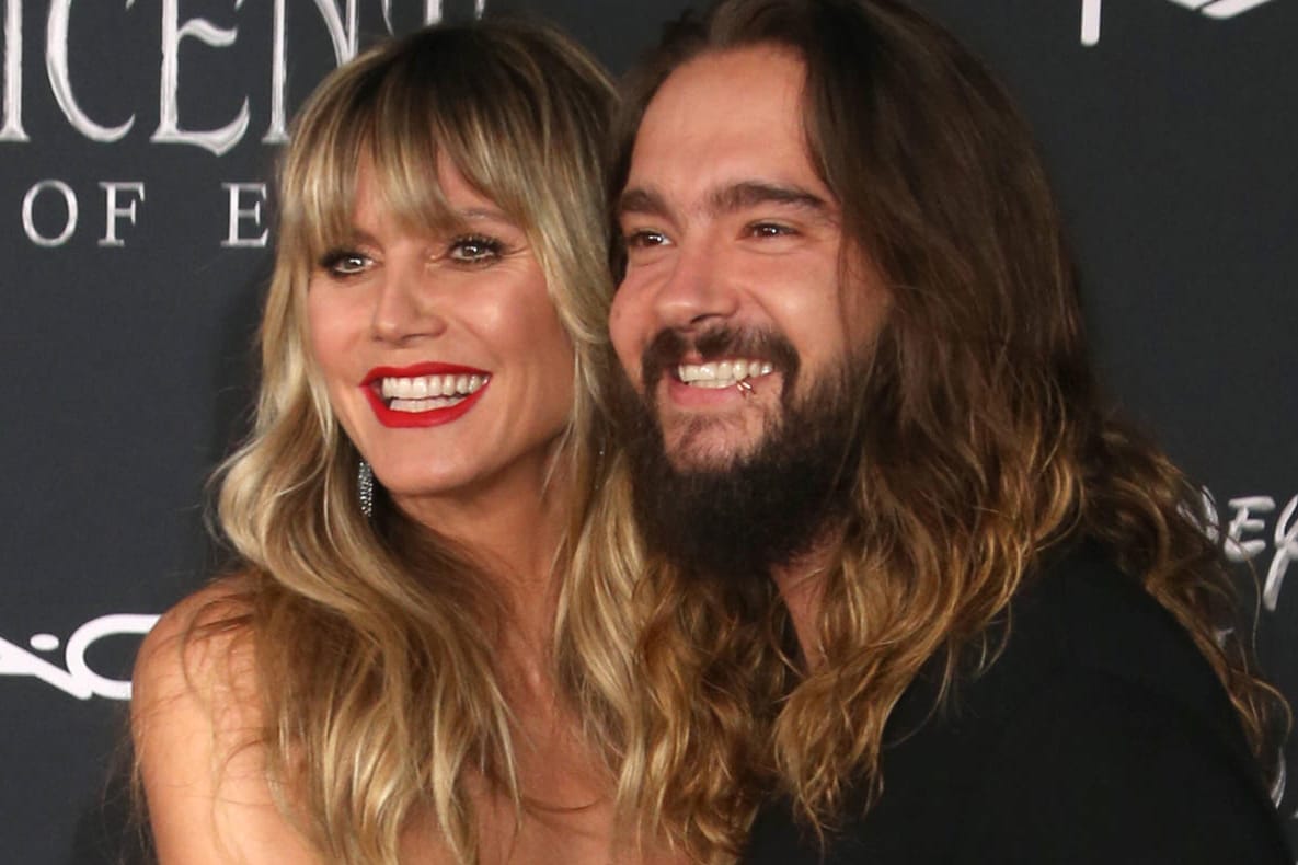 Heidi Klum und Tom Kaulitz: Das Paar taucht in der Insta-Story von Tokio Hotel auf – in leicht bekleideter Pose.