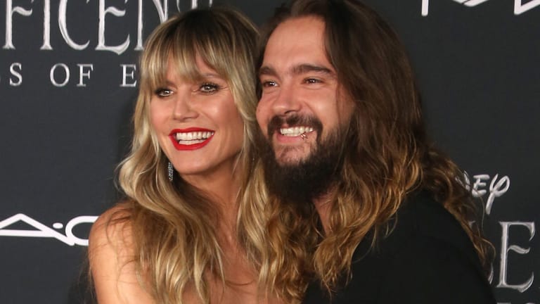 Heidi Klum und Tom Kaulitz: Das Paar taucht in der Insta-Story von Tokio Hotel auf – in leicht bekleideter Pose.
