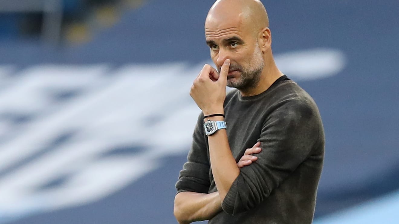 Pep Guardiola: Der Trainer verlor mit City 2:5 gegen Leicester.