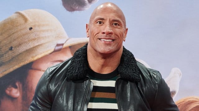 Der Schauspieler Dwayne Johnson will die Demokraten wählen.