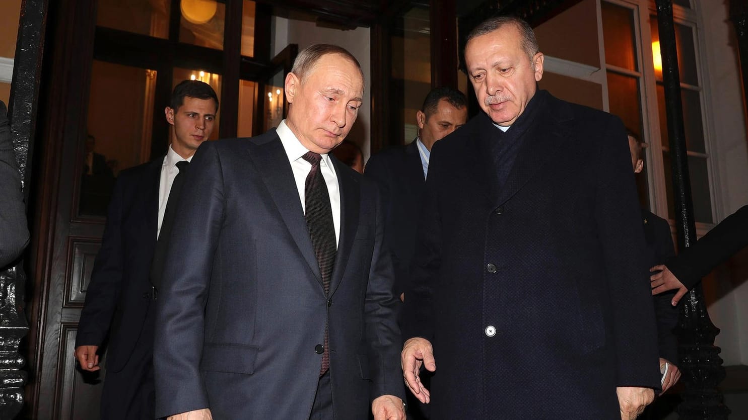 Die Präsidenten Erdogan und Putin: Die Türkei und Russland verfolgen im Kaukasus unterschiedliche Interessen.