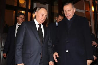 Die Präsidenten Erdogan und Putin: Die Türkei und Russland verfolgen im Kaukasus unterschiedliche Interessen.