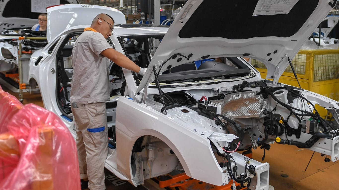 VW-Produktion in Changchun, China: Das Unternehmen will Milliarden in seine chinesische E-Auto-Herstellung stecken.