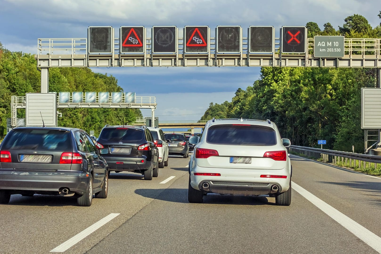 Autobahn: Die Staugefahr am 3. Oktober ist laut dem Auto Club Europa überschaubar.