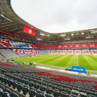 Allianz Arena: Die Heimstätte des FC Bayern wird auch zum Supercup gegen den BVB leer bleiben.