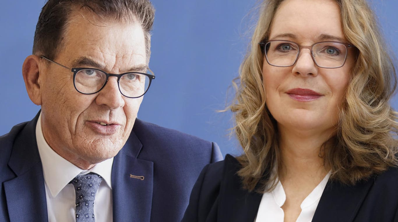 Gerd Müller und Claudia Kemfert: Der Entwicklungsminister und die Wissenschaftlerin fordern ein Handeln für den Klimaschutz ein.