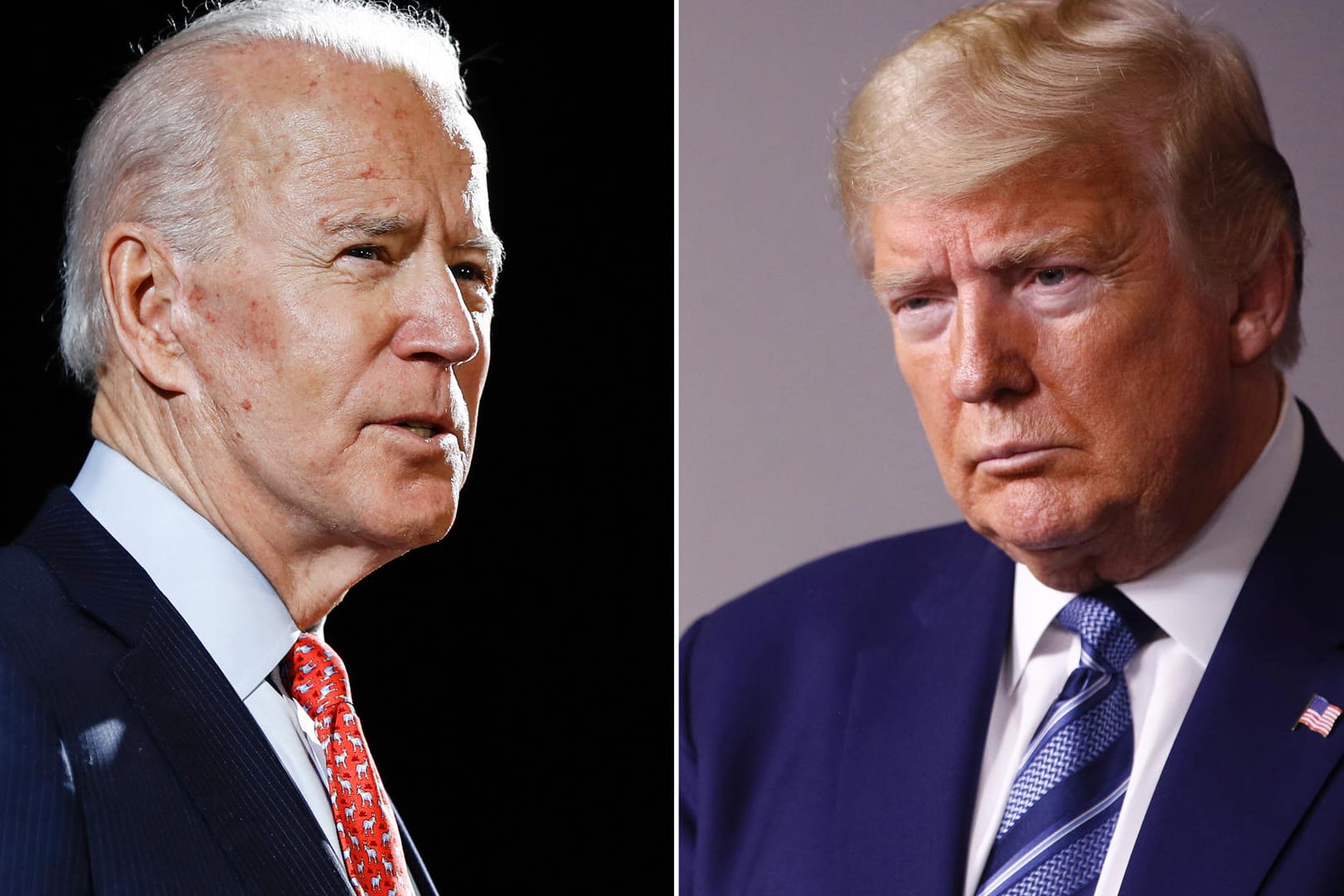 Joe Biden, Donald Trump: Kann der Herausforderer den Attacken standhalten?