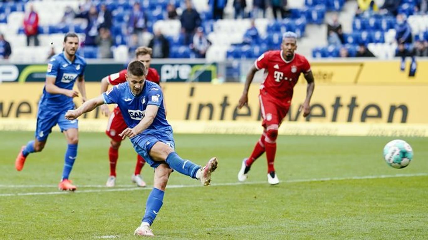 Traf beim Hoffenheimer Sieg gegen Bayern zweimal: Andrej Kramaric.