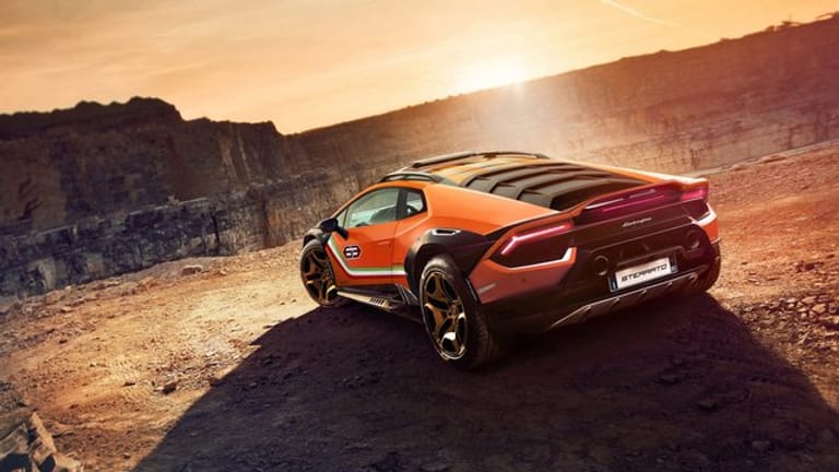 Boom der rustikalen Renner? Lamborghini hat mit dem Sterrato eine Mischung aus Sport- und Geländewagen vorgestellt.