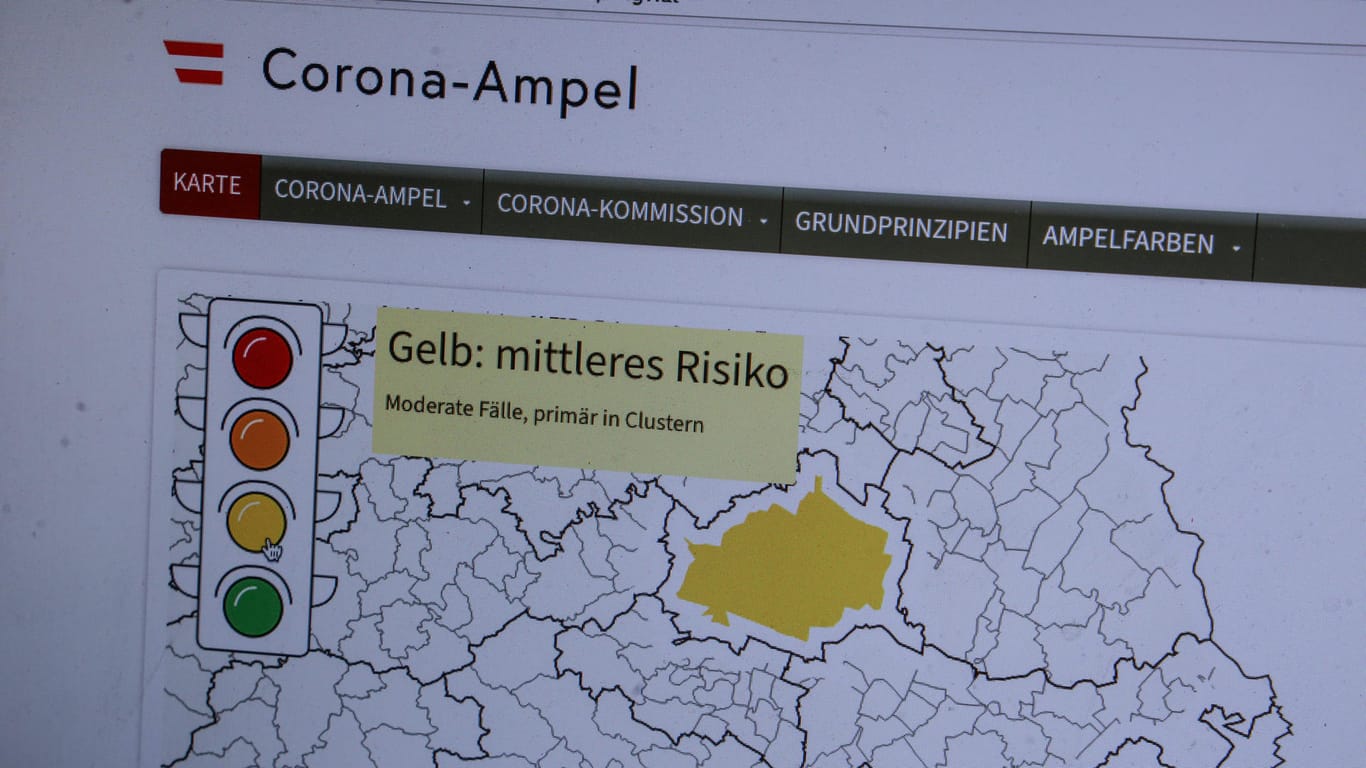 Corona-Ampel: Damit lässt sich erkennen, welche Regionen in der Corona-Pandemie von welchem Risiko betroffen sind.