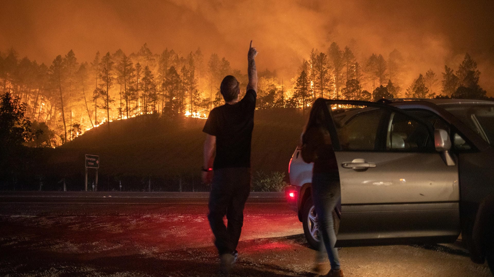 Großbrand in Napa Valley: Seit Wochen kämpft Kalifornien gegen Brände an. Großbrand in Napa Valley: Seit Wochen kämpft Kalifornien gegen Brände an.