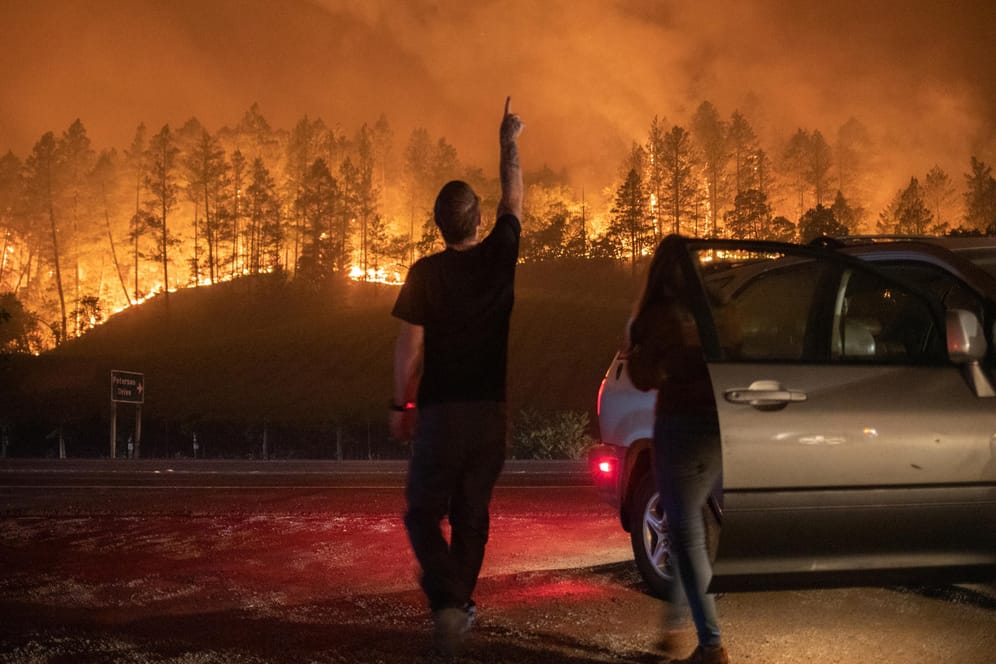 Großbrand in Napa Valley: Seit Wochen kämpft Kalifornien gegen Brände an.