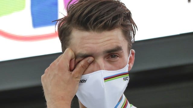 Sieht sich als "gleichzeitig Schauspieler und Zuschauer" seiner Rennen: Der Franzose Julian Alaphilippe.