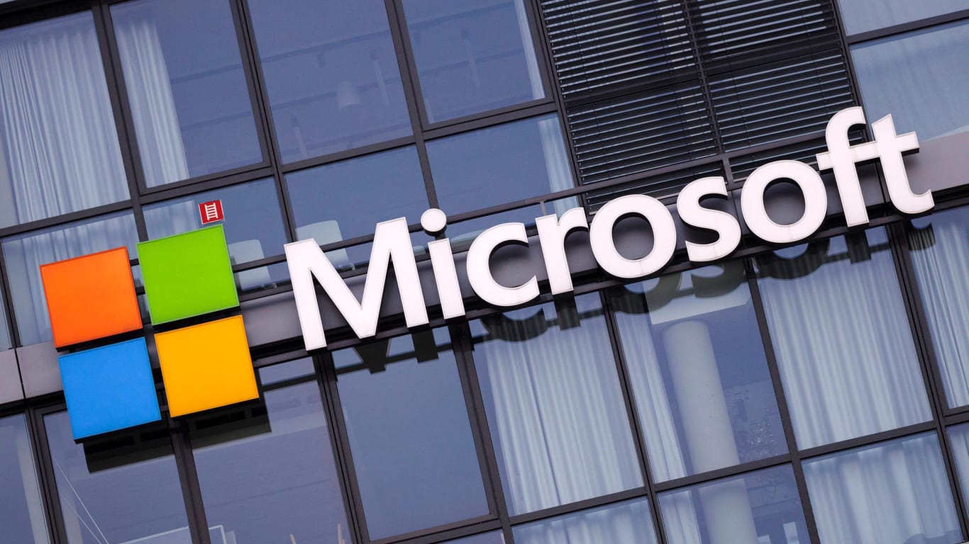 Das Logo von Microsoft: Bei Teams und Outlook meldeten Nutzer Probleme.