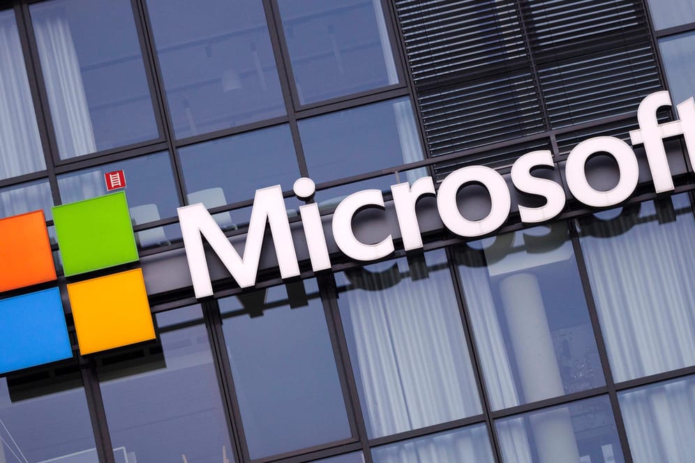 Das Logo von Microsoft: Bei Teams und Outlook meldeten Nutzer Probleme.
