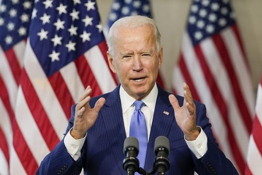 Joe Biden, demokratischer Präsidentschaftskandidat und ehemaliger US-Vizepräsident.
