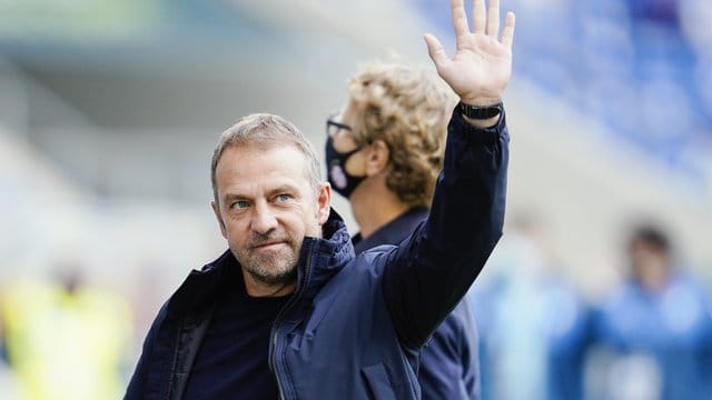 Entspannt: Bayern-Coach Hansi Flick.