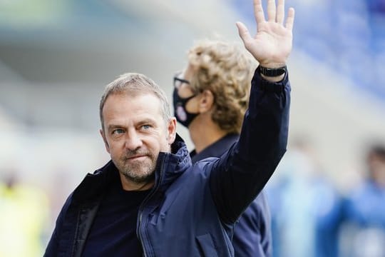 Entspannt: Bayern-Coach Hansi Flick.