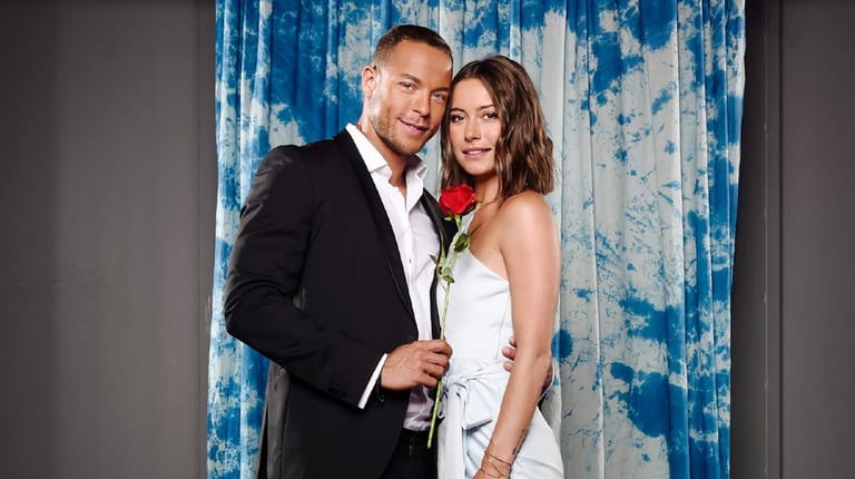 Andrej Mangold und Jennifer Lange: Das "Bachelor"-Paar ist im "Sommerhaus der Stars" zu Gast.