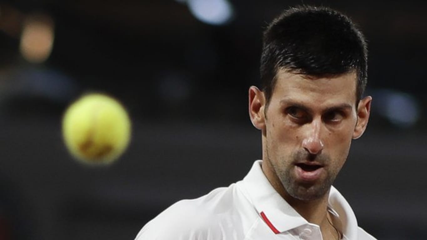 Novak Djokovic erreichte locker die nächste Runde.