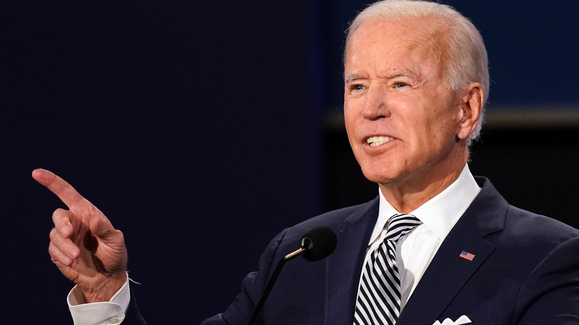 Joe Biden: Auch der Demokrat attackierte heftig.