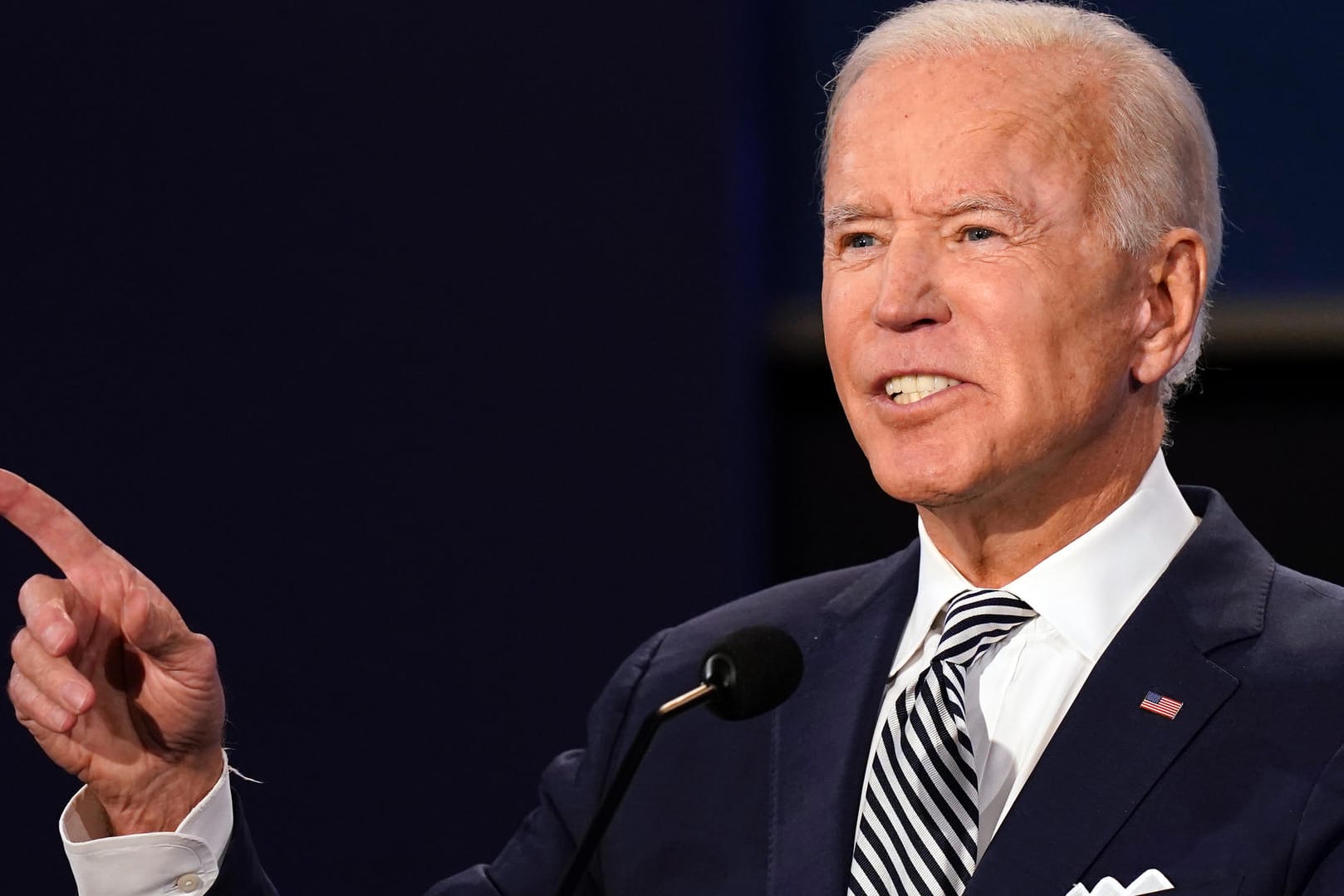 Joe Biden: Auch der Demokrat attackierte heftig.