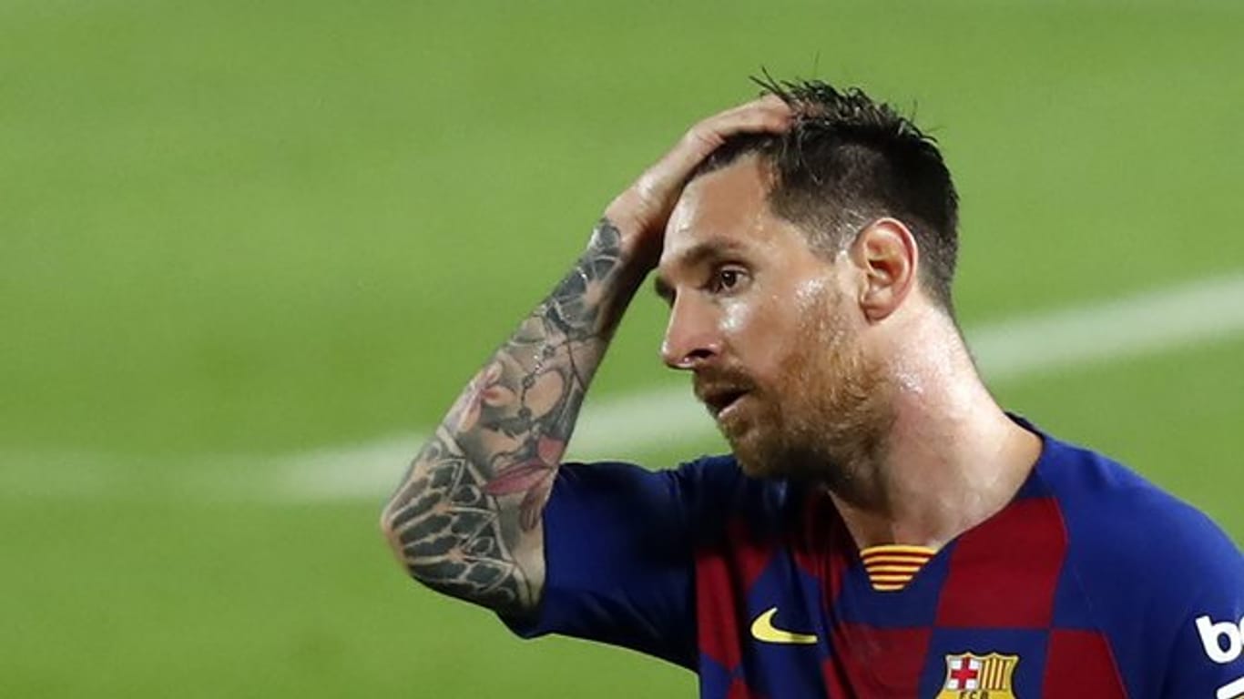 Gesteht Fehler ein: Starspieler Lionel Messi.