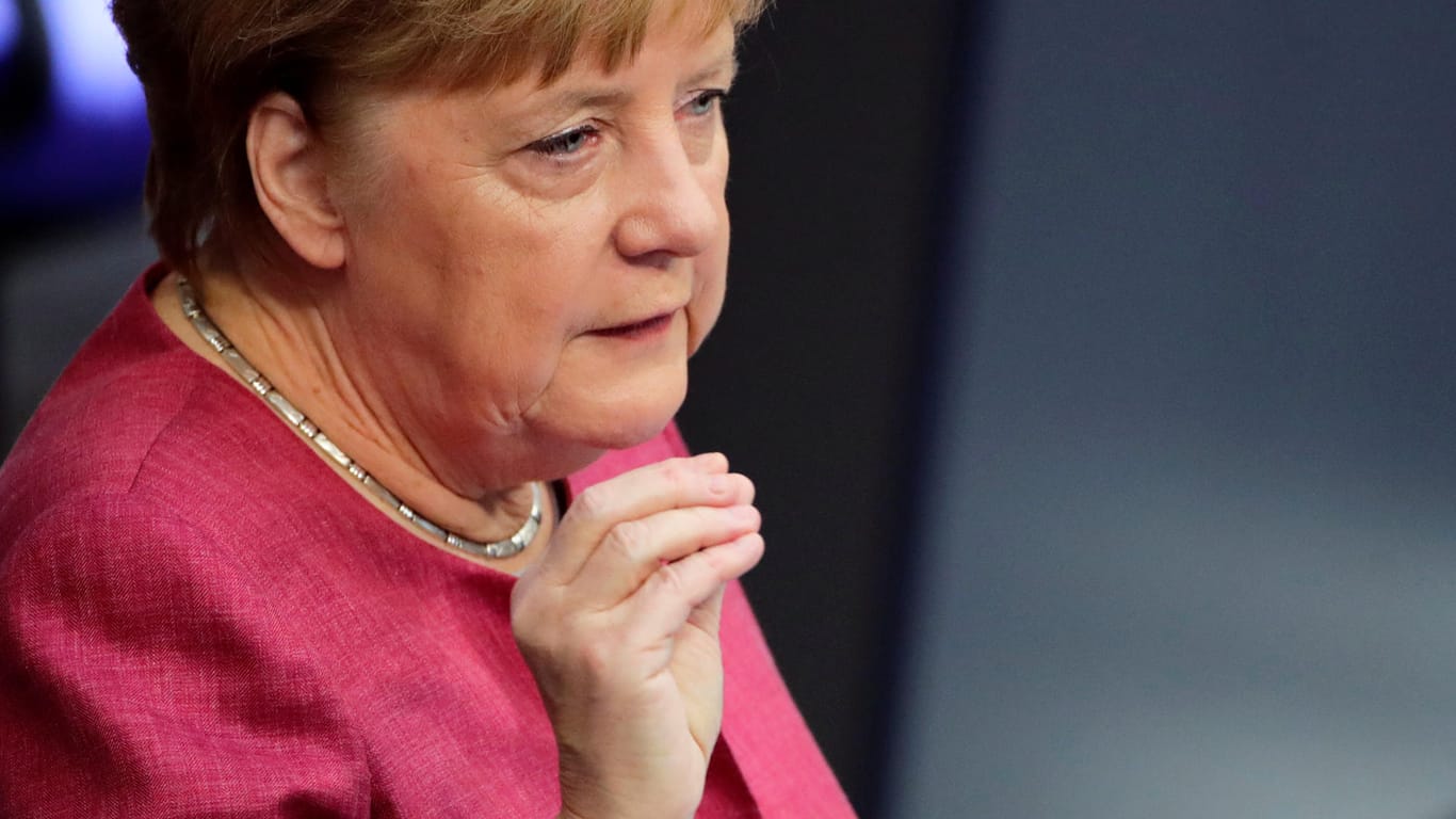 Bundeskanzlerin Angela Merkel: Appelliert an die Geduld und Vernunft der Bürger in der Corona-Krise.