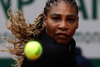 Tritt zu ihrem Zweitrunden-Match bei den French Open nicht an: US-Superstar Serena Williams.