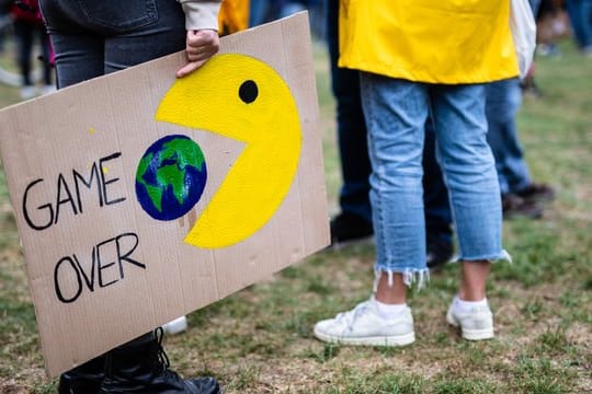 Protest der Klimaschutzbewegung Fridays for Future.