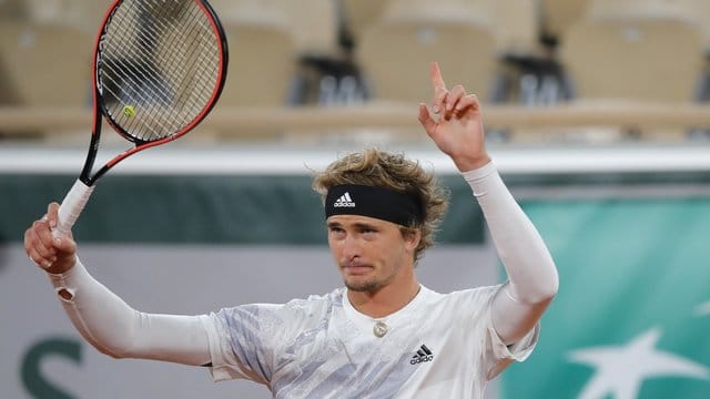 Kämpfte sich über fünf Sätze in die dritte Runde in Paris: Alexander Zverev.