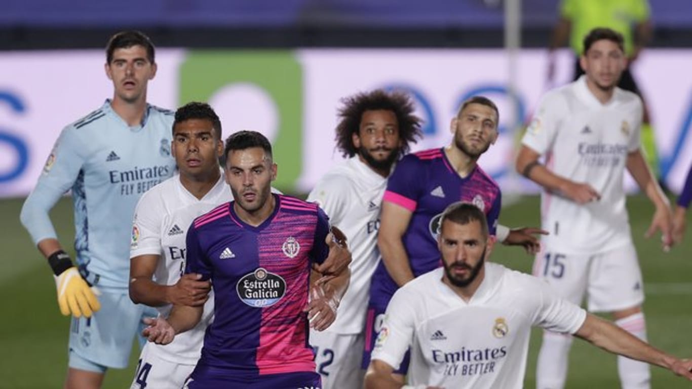 Das knappe Duell mit Real Valladolid konnten die Königlichen für sich entscheiden.