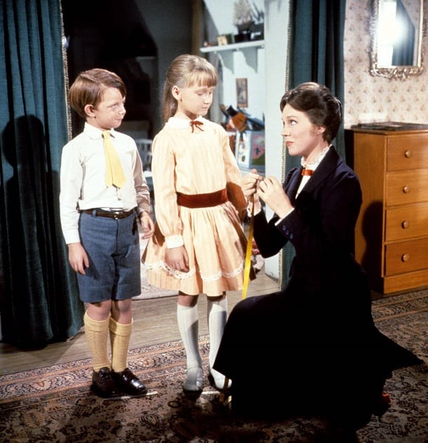Als Mary Poppins stellte sie das Leben der Familie Banks auf den Kopf.