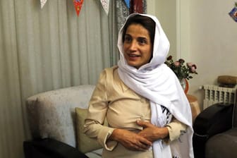 Nasrin Sotudeh: Die Menschrechtskämpferin in ihrem Haus in Teheran.