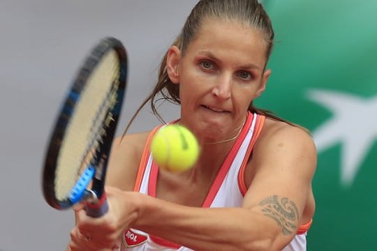 Bei den French Open in Runde zwei klar an der Lettin Ostapenko gescheitert: Karolina Pliskova.