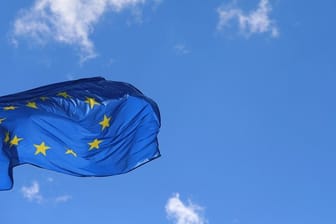 Flagge der Europäischen Union.