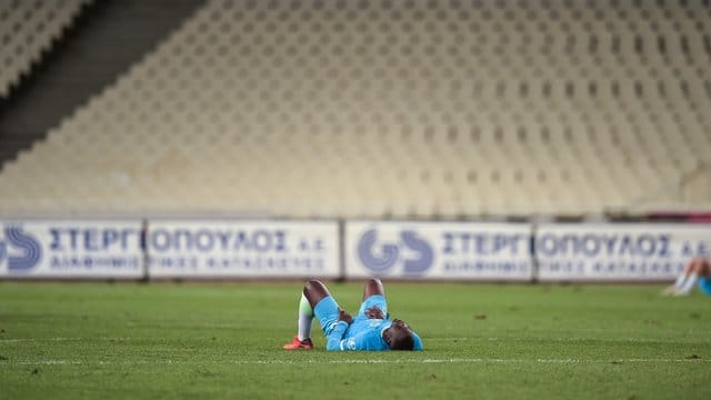 Wolfsburgs Josuha Guilavogui verpasst mit seinem Team die Europa League.