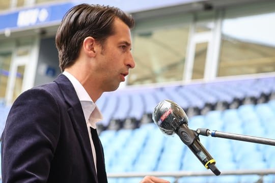 Vermeidet das Wort Aufstieg: HSV-Sportvorstand Jonas Boldt.