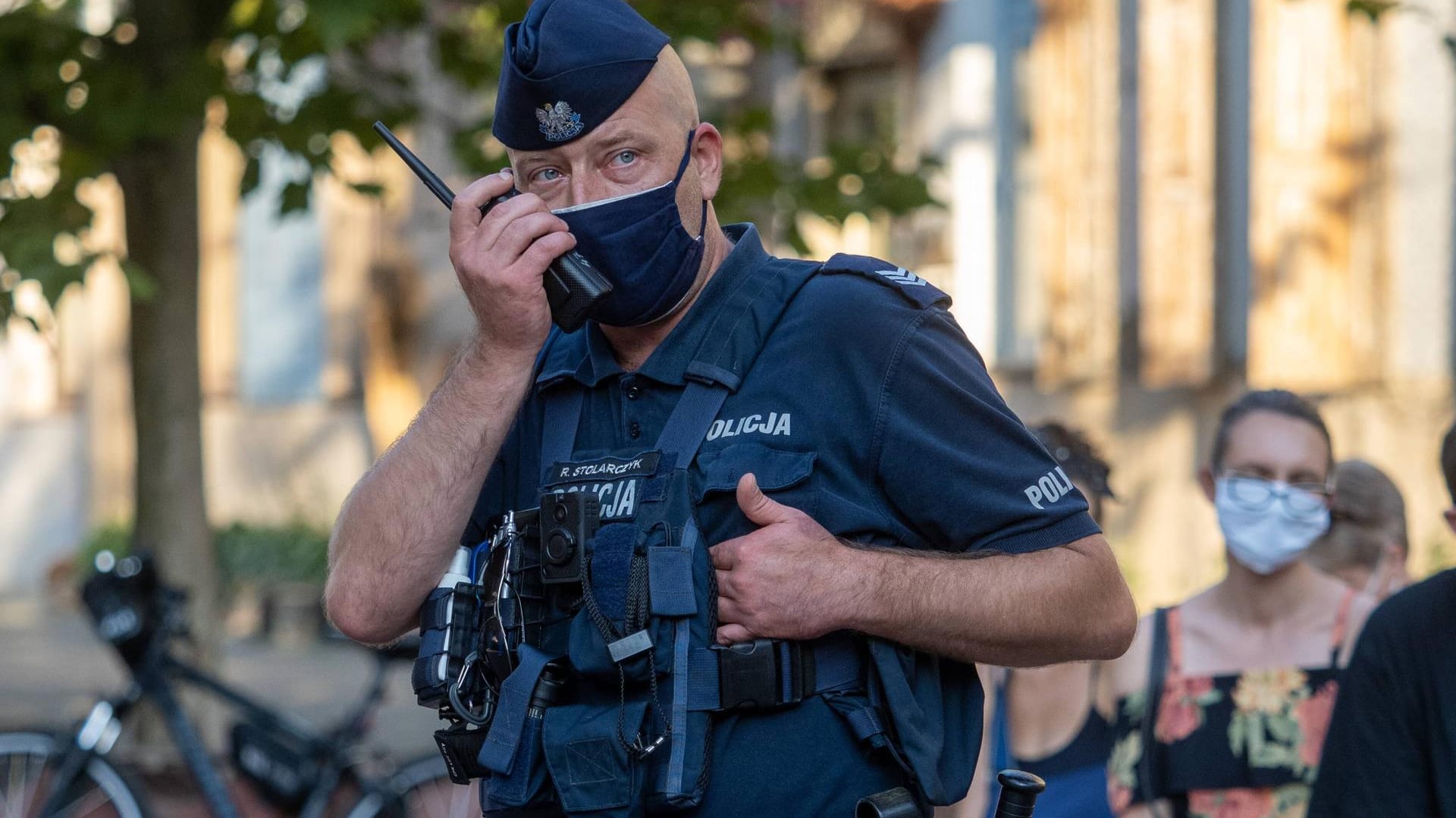 Polizei in Polen: Die Einsatzkräfte haben einen rechtsextremen Deutschen gefasst (Symbolbild).