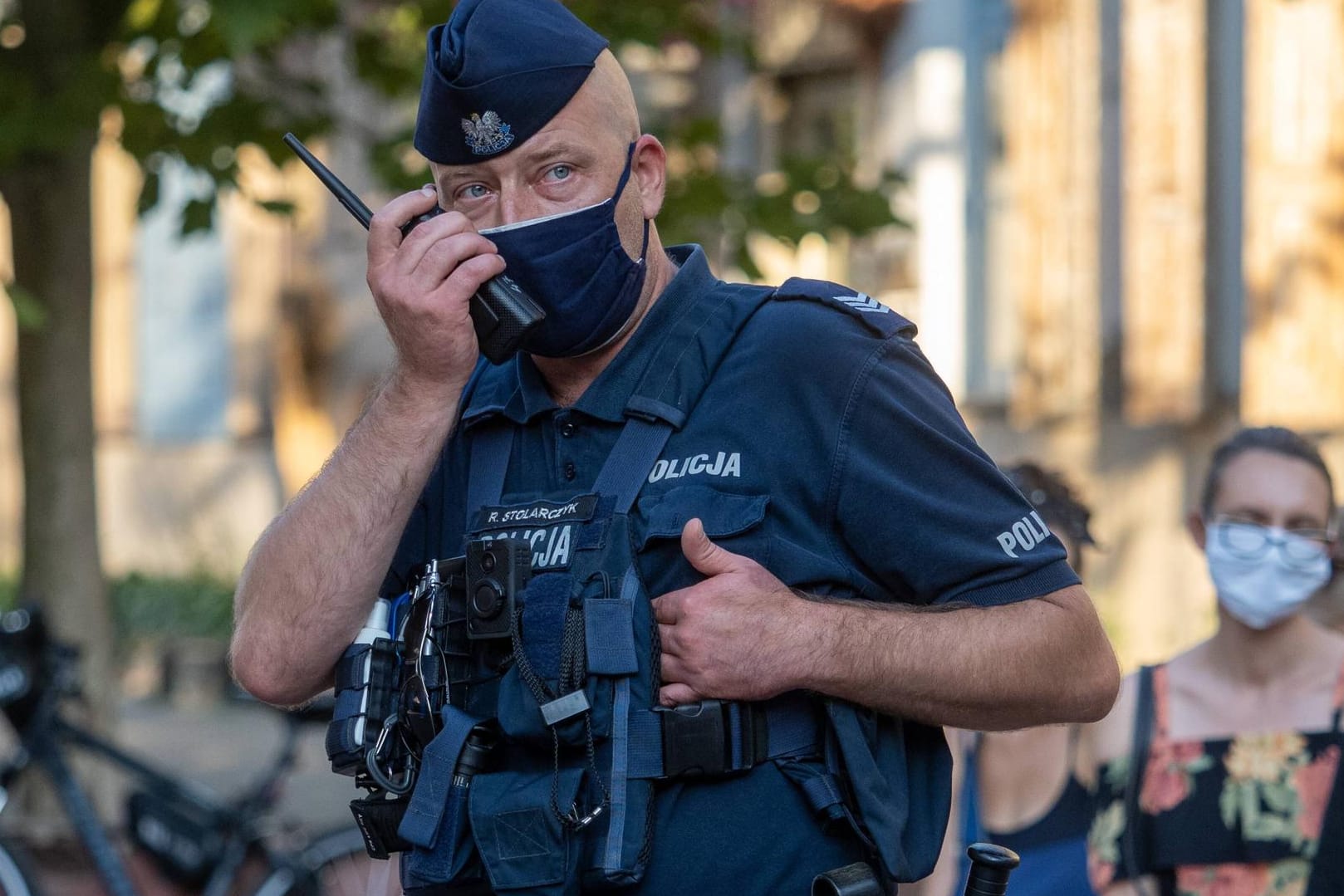 Polizei in Polen: Die Einsatzkräfte haben einen rechtsextremen Deutschen gefasst (Symbolbild).