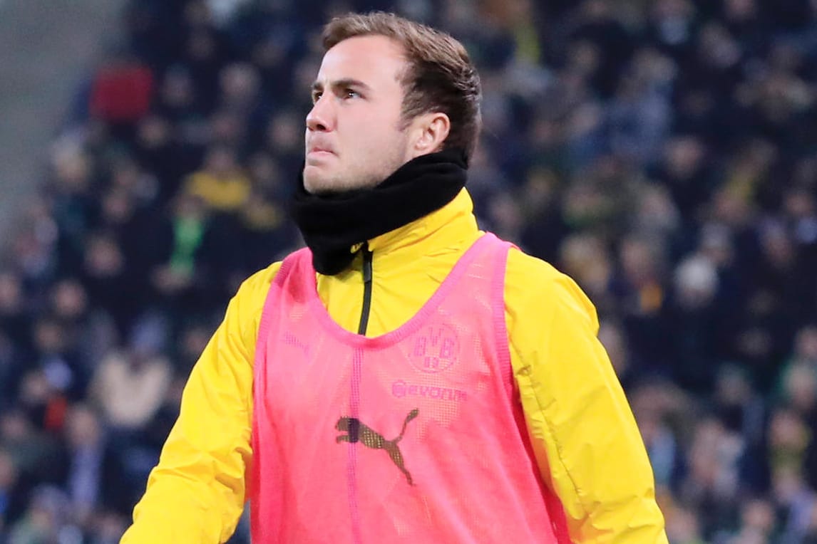 Mario Götze: Der ehemalige BVB-Spieler ist offenbar bei Hertha BSC im Gespräch.