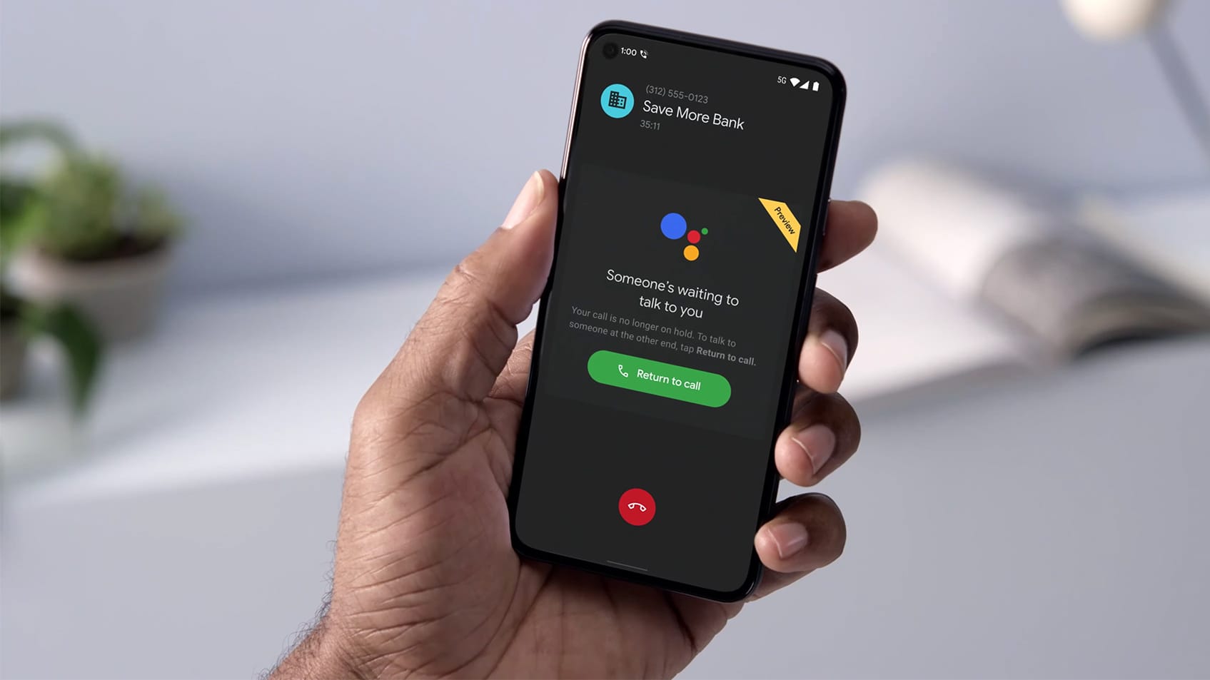 Ein Pixel-Smartphone mit "Hold for Me": Neue Funktion übernimmt Warteschleifenwarterei Ein Pixel-Smartphone mit "Hold for Me": Neue Funktion übernimmt Warteschleifenwarterei