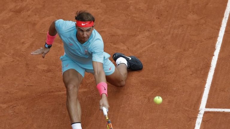 Rafael Nadal erreichte locker das Achtelfinale.