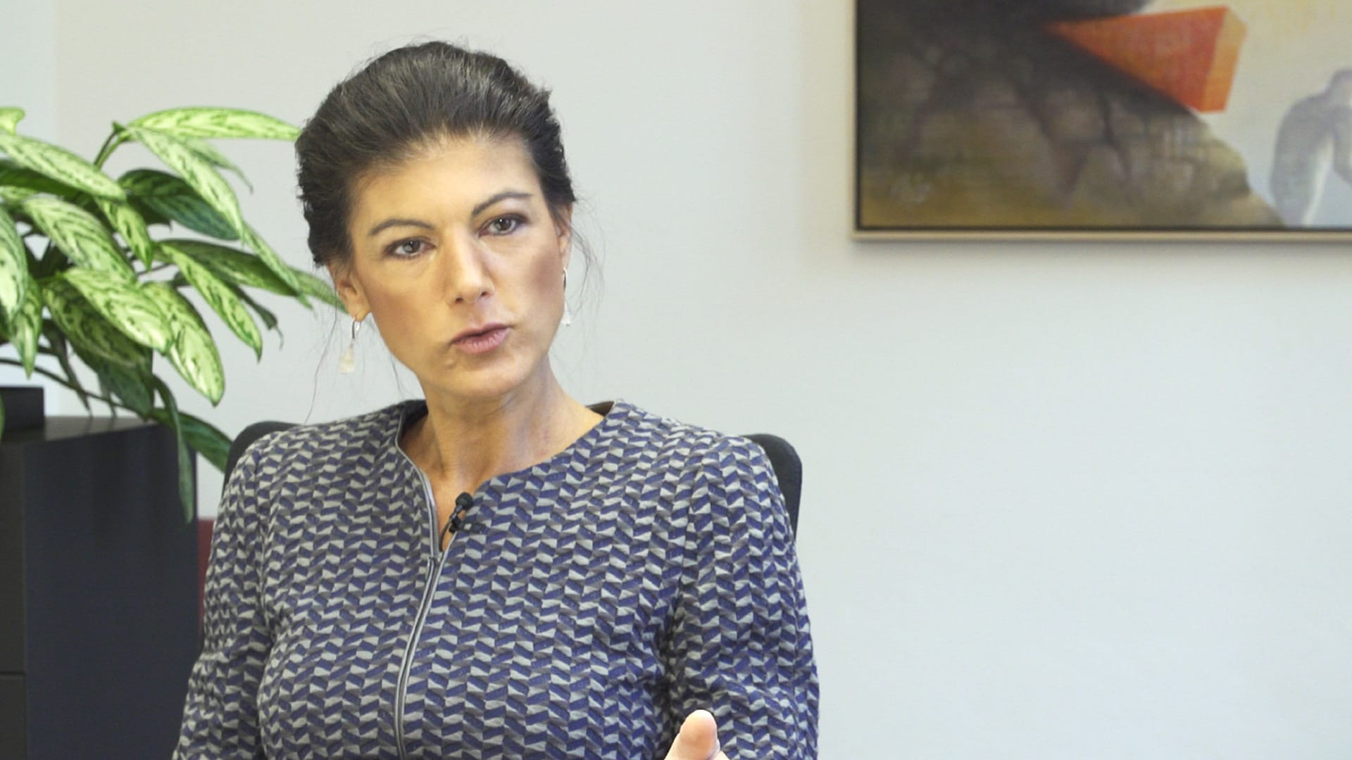 Sahra Wagenknecht über 30 Jahre Wiedervereinigung: "Deutschland ist sich gar nicht einig".