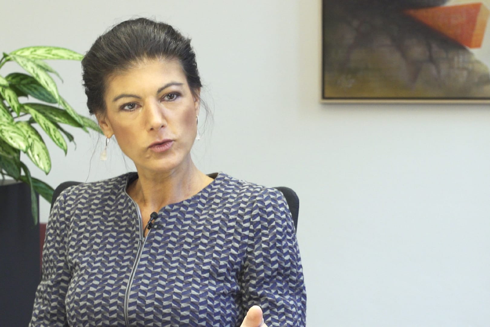 Sahra Wagenknecht über 30 Jahre Wiedervereinigung: "Deutschland ist sich gar nicht einig".