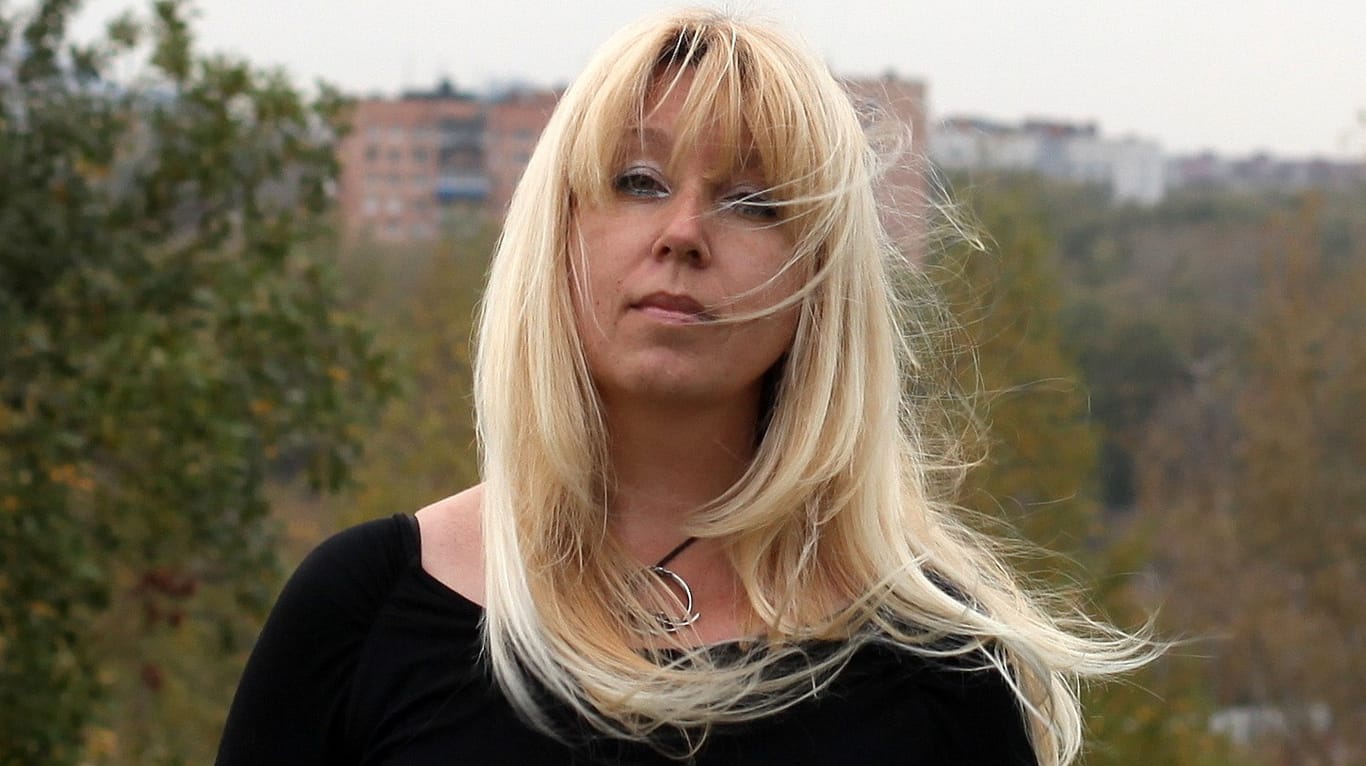 Die Journalistin Irina Slawina: "Macht die russische Föderation für meinen Tod verantwortlich."